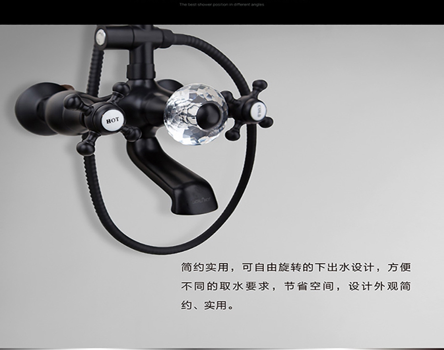 GOHGOH花灑，掛墻式增壓花灑